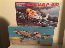 Vintage plastic model kits