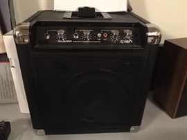 Ion Tailgater Ipod speaker amp with microphone