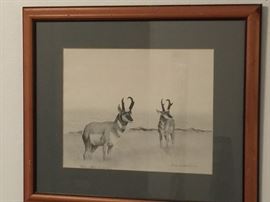 Steven W.Hanson signed and numbered etching