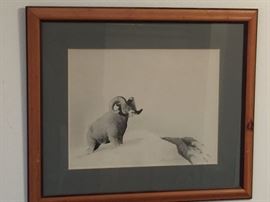 Steven W.Hanson signed and numbered etching