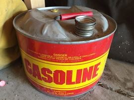 Old gas cans