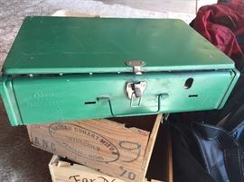 Some camping and fishing, including a large tent