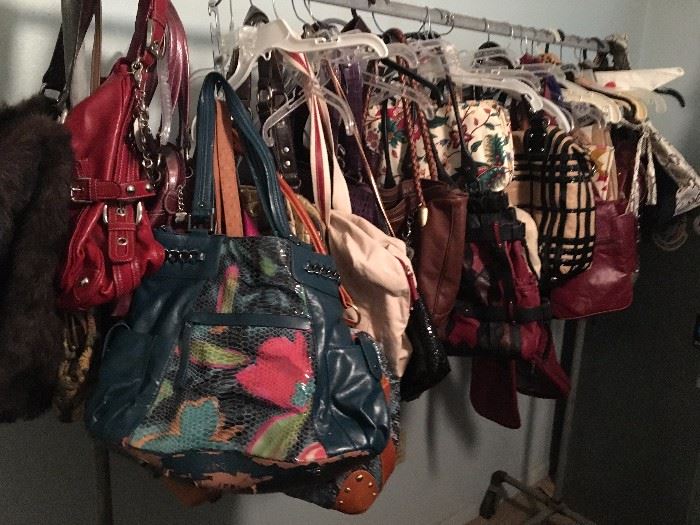  purses and large bags