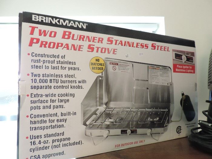 Stainless Steel Propane Camp Stove