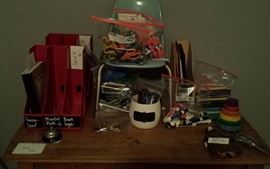 school supplies galore! vintage toys