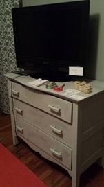 large dresser and television... priced to sell!