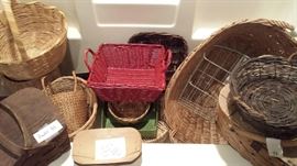 baskets, baskets, baskets... many more not photographed