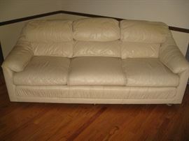 Leather sofa