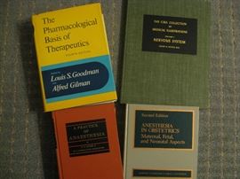 Various medical books