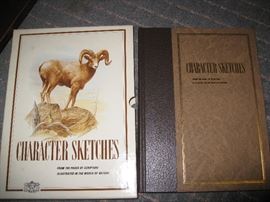 Large Character Sketches - biblical redentions