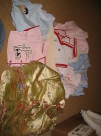 Awesome Oriental children's jacket and Pajama sets