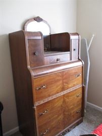 Antique tall dresser