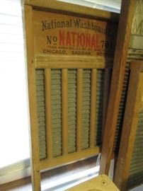 Advertising wash boards