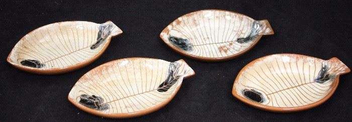 Set of Lagardo Tackett & Kenji Fujita Ceramic Plates; Lot 3075. View full catalog at www.slawinski.com