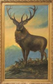 Lot 3119: Astley D.M. Cooper (1856-1924), Oil on Canvas (with repair); View full catalog at www.slawinski.com