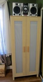 Pair of wardrobes (1 not shown)