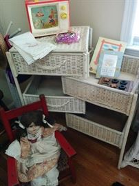 Multi-drawer storage for baby, very vintage 