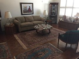 Curio Cabinet
Collection of Oriental and Wool Rugs