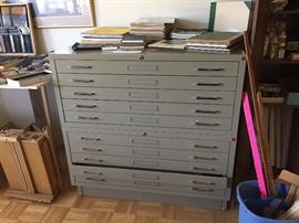 Flat File Cabinet