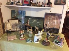 Lighthouse prints, miniatures, mugs, art, lamps, trash cans, - anything and everything lighthouse!