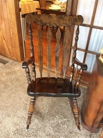 Wooden Rocking Chair - great for porch sitting!