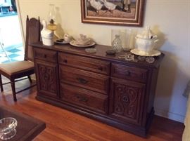 Wonderful Server - 1960's - Hollywood Regency Style