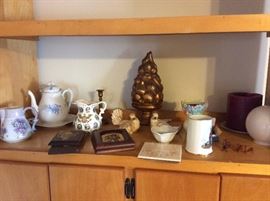 Lots of great knick-knack items - they were world travelers and their home reflects that.