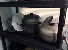 large pots and stock pots