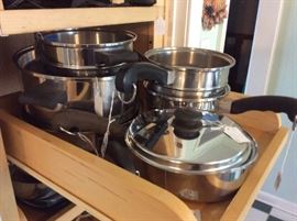 Saladmaster set of pots and pans - unbelievable set...