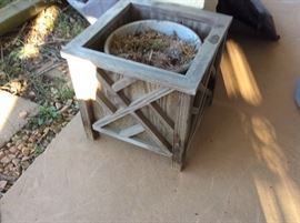 Pair of Chinese Chippendale planters