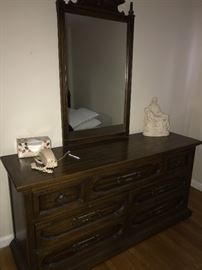 DRESSER WITH MIRROR