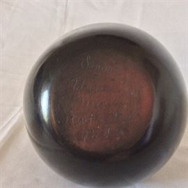Santa Clara Pueblo Pottery Bowl, Signed