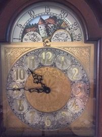 Grandfather Clock. Colonial Manufacturing Co. Zeeland, Michigan. 