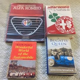 Alfa Romeo books. Alfa Romeo All Cars from 1910, Luigi Fusi, Emmeti Grafica, Milan, 1978, Third Edition. Signed. (Very scarce).