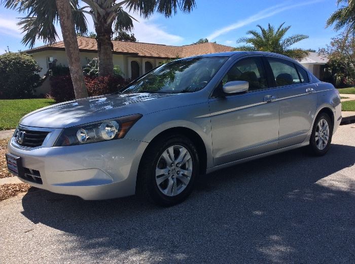 2008 Honda Accord LX-P. Meticulously maintained! Non-smoker, one-owner car. Always been garaged. Have complete service records. 108K miles. CAR HAS SOLD. 