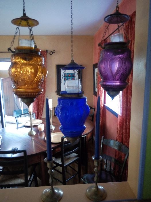 Multi color lanterns 