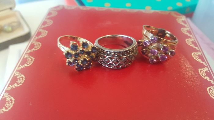 Saphire Rings and more 