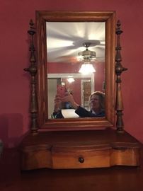 Handmade Pedestal Chest of Drawers Topper.