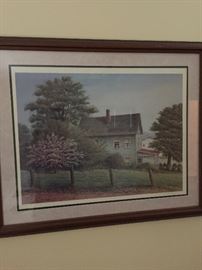 Butler Brown Cherry Blossom Print '92