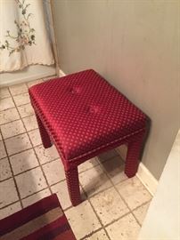 Upholstered stool