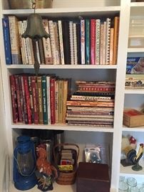 Recipes books including Southern Living and others