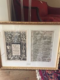 Framed Biblical Art