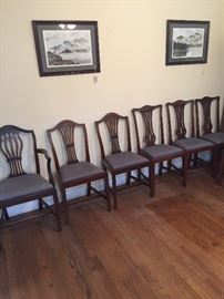 Dining Rooms Chairs (5) Regular (3) Arm
