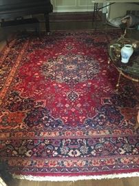 Hand Knotted Persian Rug 10 X 13