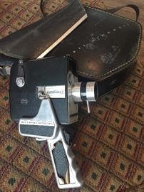 Vintage Bell & Howell Autoload Zoom Reflex 8mm Film Camers