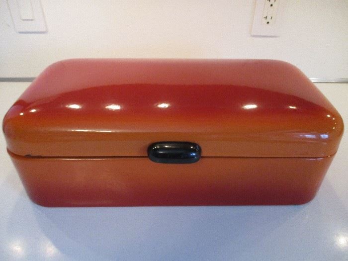 1950's Dutch enamel bread box