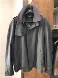 Vintage men's Burberry coat.  Size 44