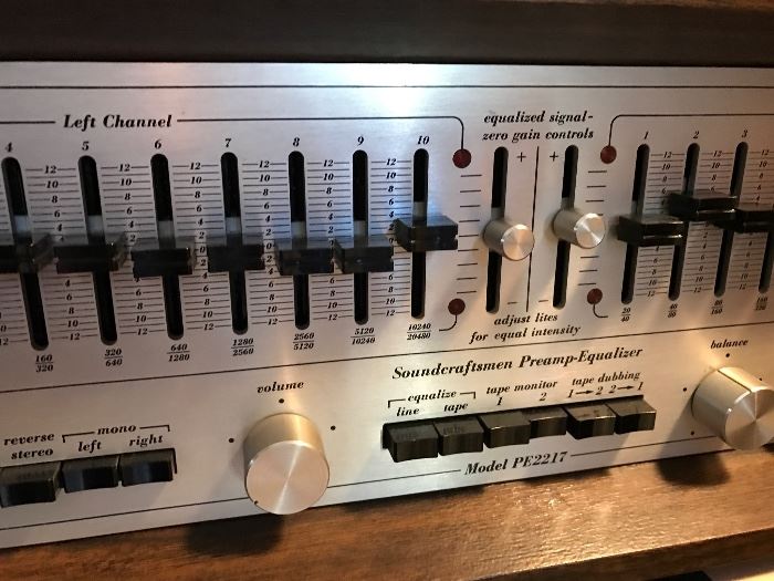 Vintage Soundcraftsmen PE-2217 Pre Amp Equalizer