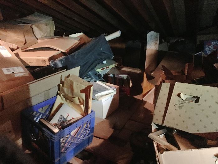 Attic packed