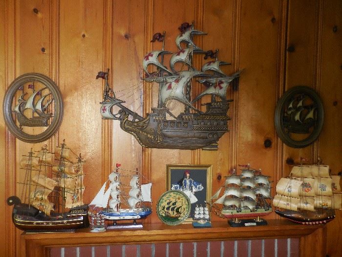 Tall ship Decor